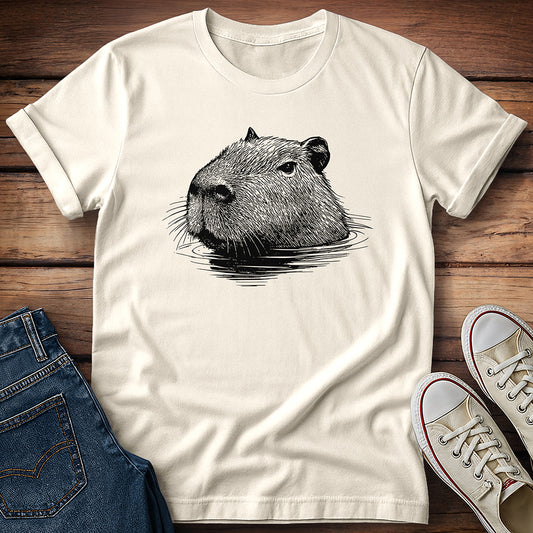 Capybara Surfacing T-Shirt