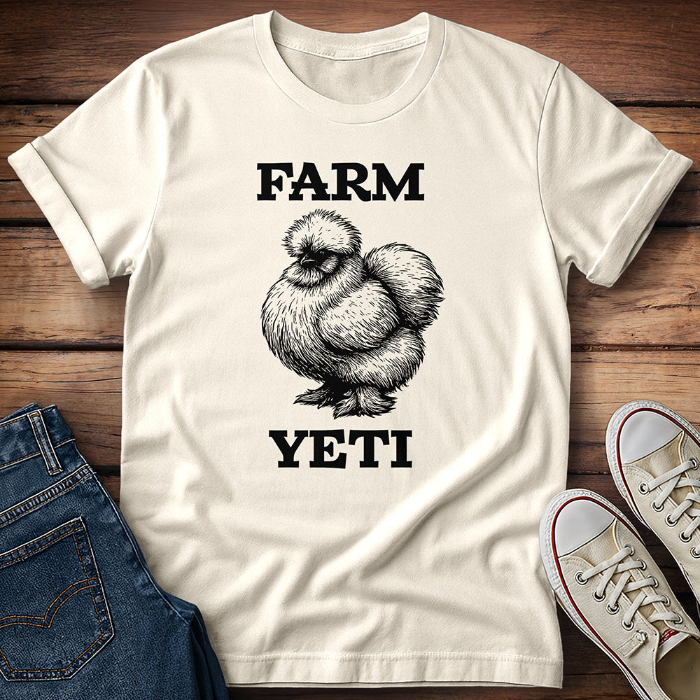 Farm Yeti - Silkie Chicken T-Shirt