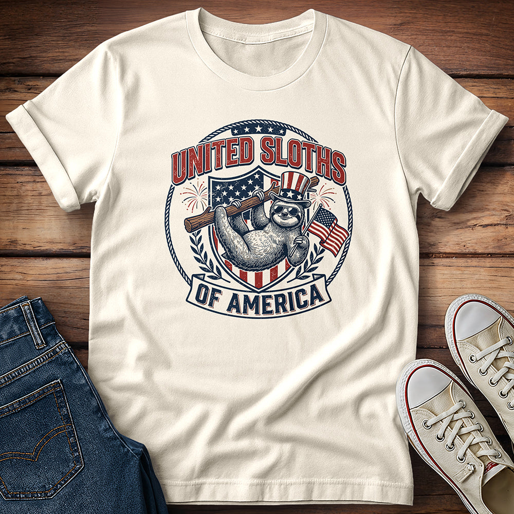 United Sloths of America T-Shirt