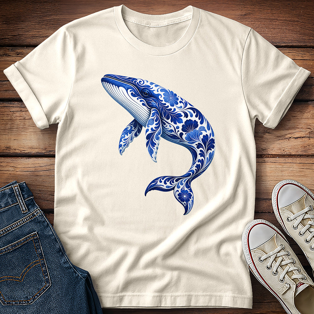 Floral Whale T-Shirt