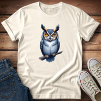 Horned Owl: Midnight Perch T-Shirt