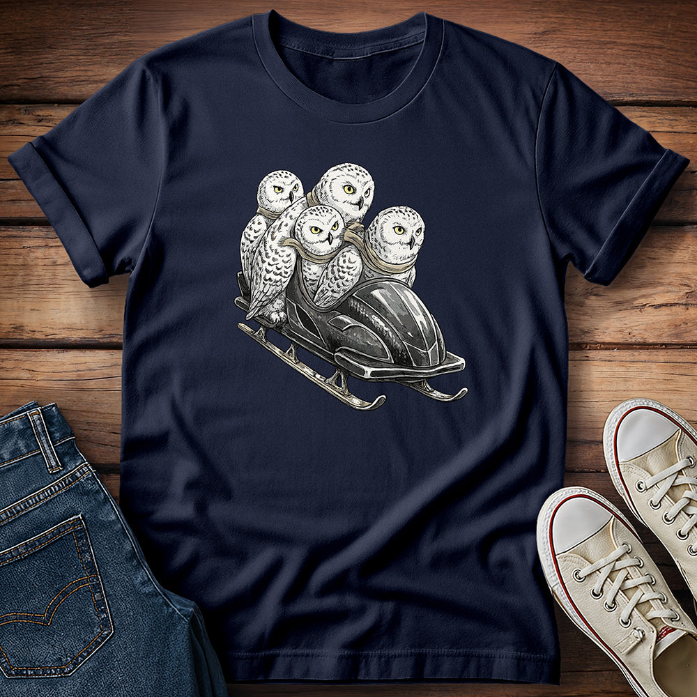 Bobsled: Owl Speed Ahead T-Shirt