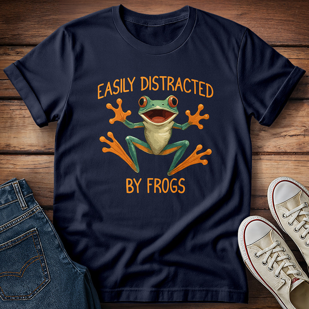 Easily Distracted By Frogs T-Shirt