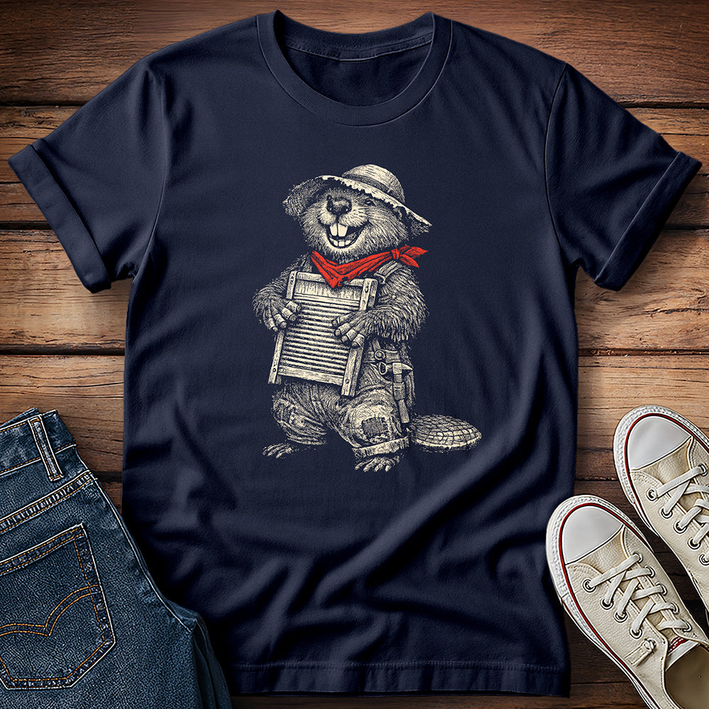 Beaver Bluegrass Washboard T-Shirt
