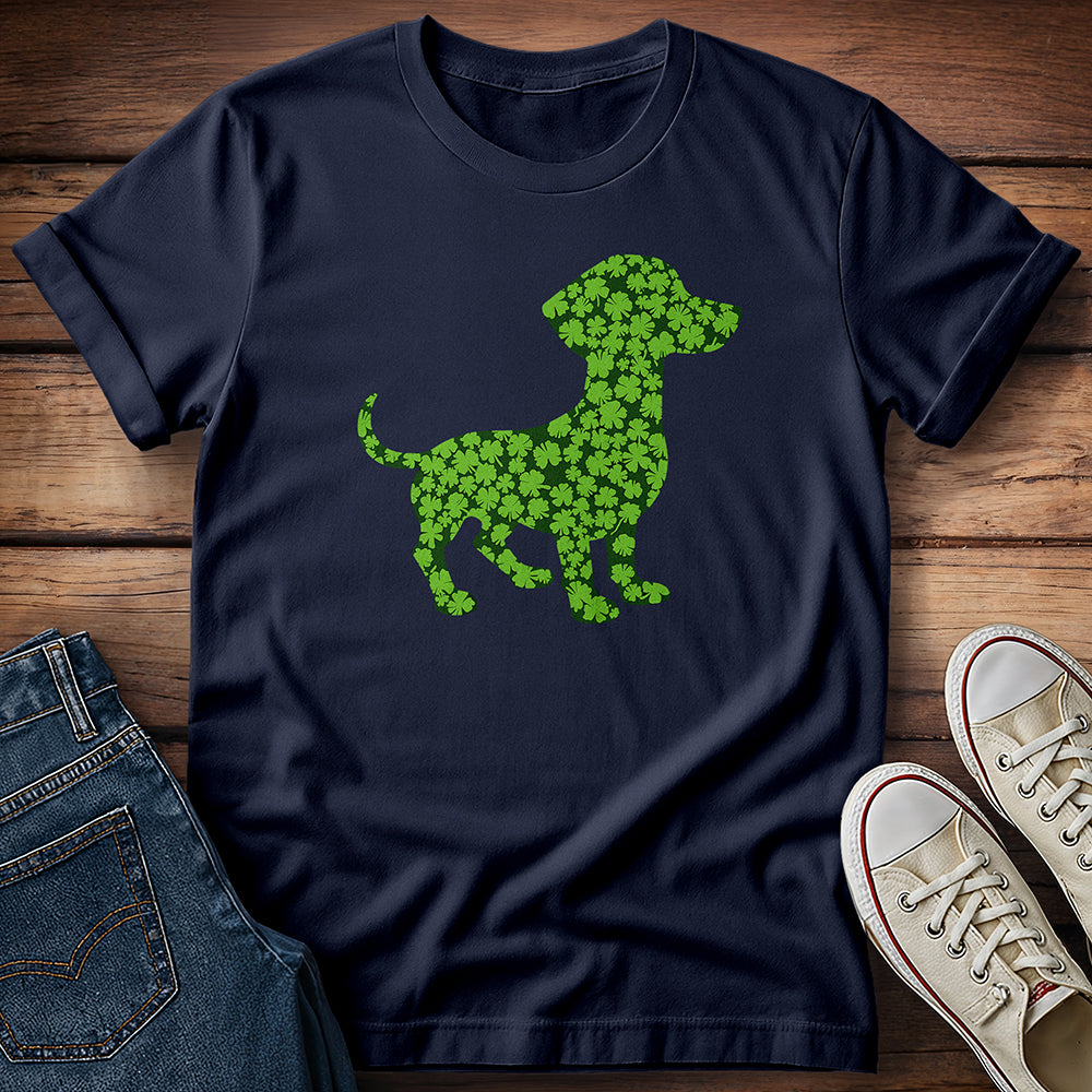 Clover Dachsund  T-Shirt