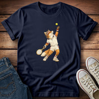 Retro Fox - Strong Serve T-Shirt