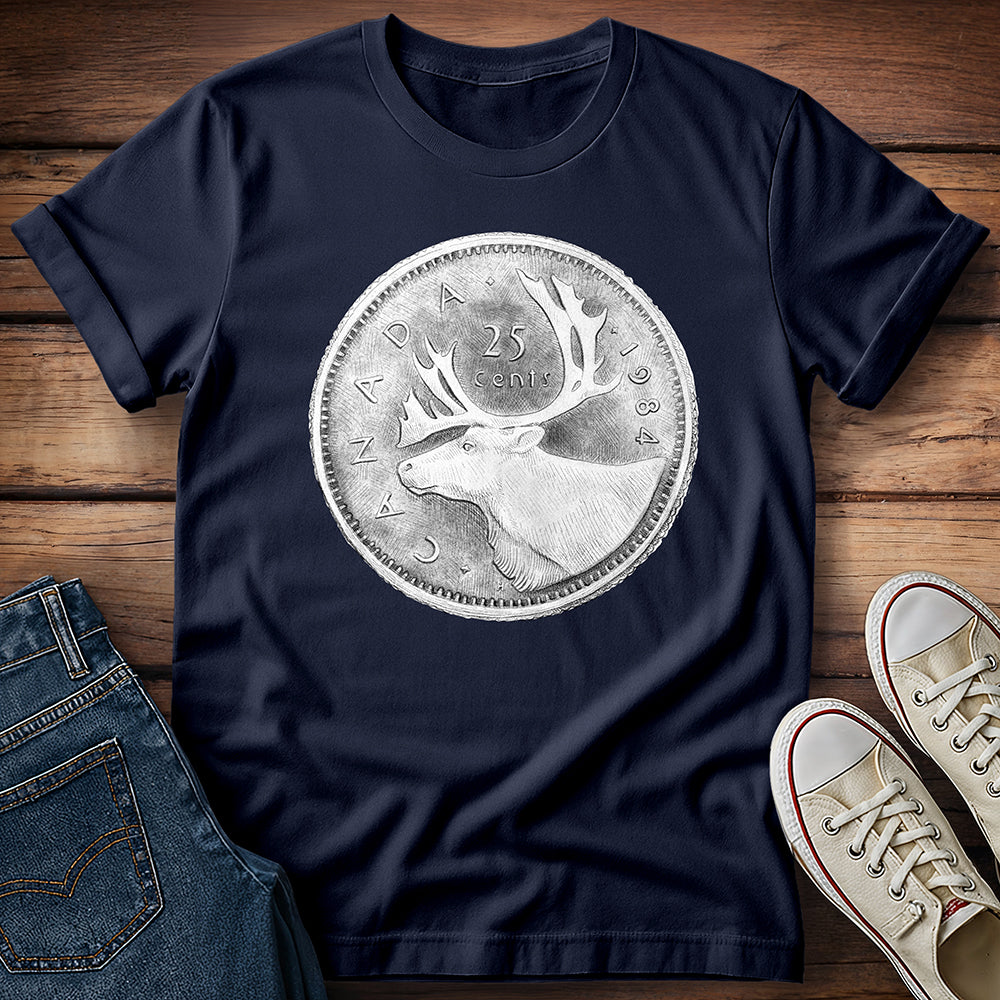 Canada Elk Coin T-Shirt