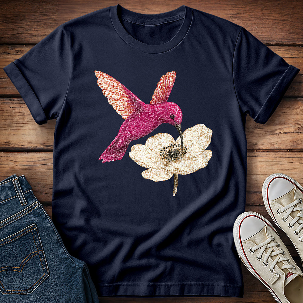 Stippled Violet Hummingbird T-Shirt