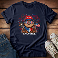 Capybara America T-Shirt