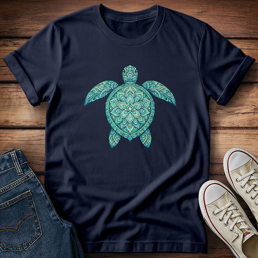 Sea Turtle Mandala T-Shirt