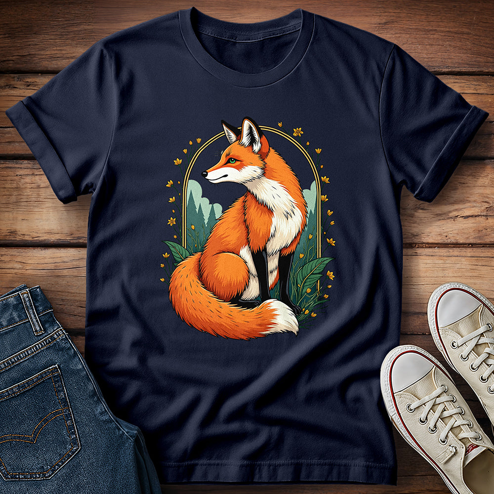 Floral Fox T-Shirt