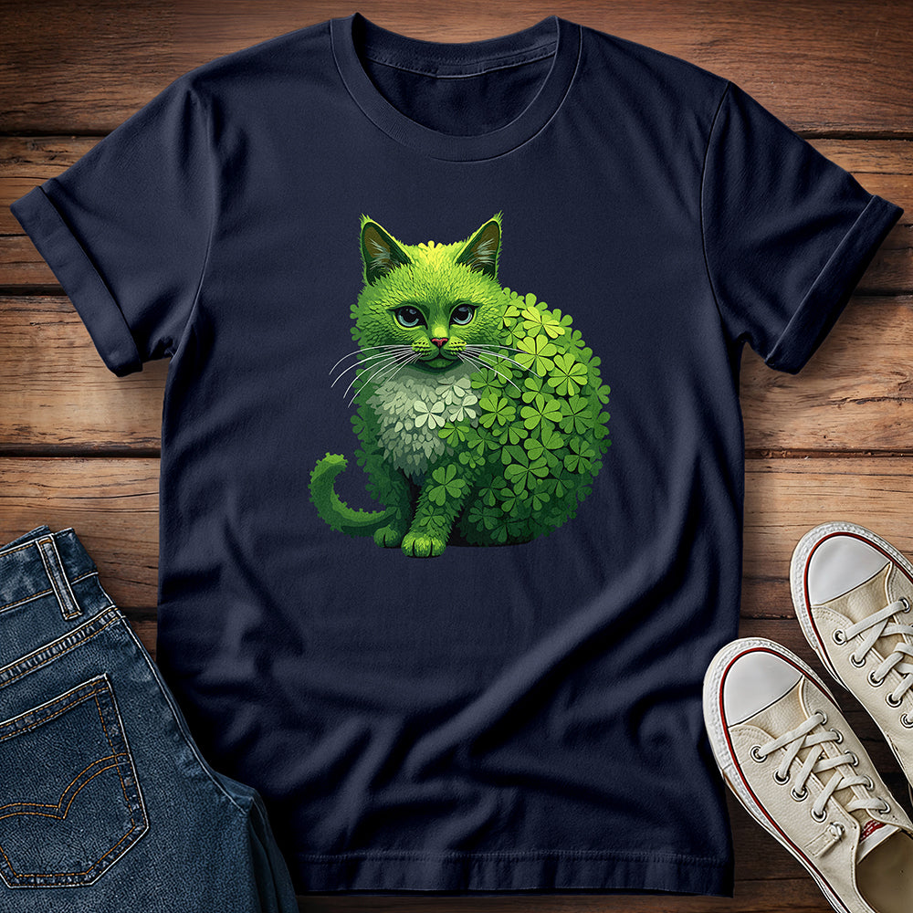 Shamrock Chubby Cat T-Shirt