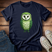 Irish Barn Owl Shamrock T-Shirt