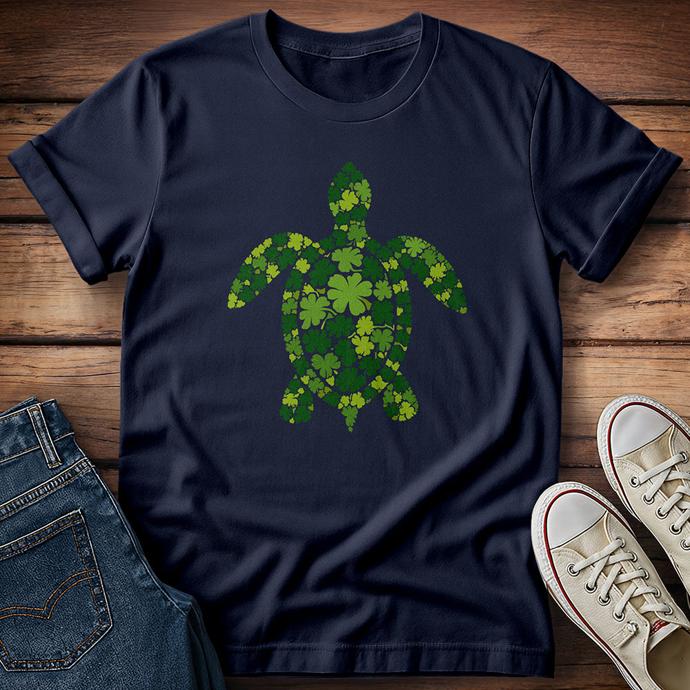Shamrock Clover Turtle T-Shirt