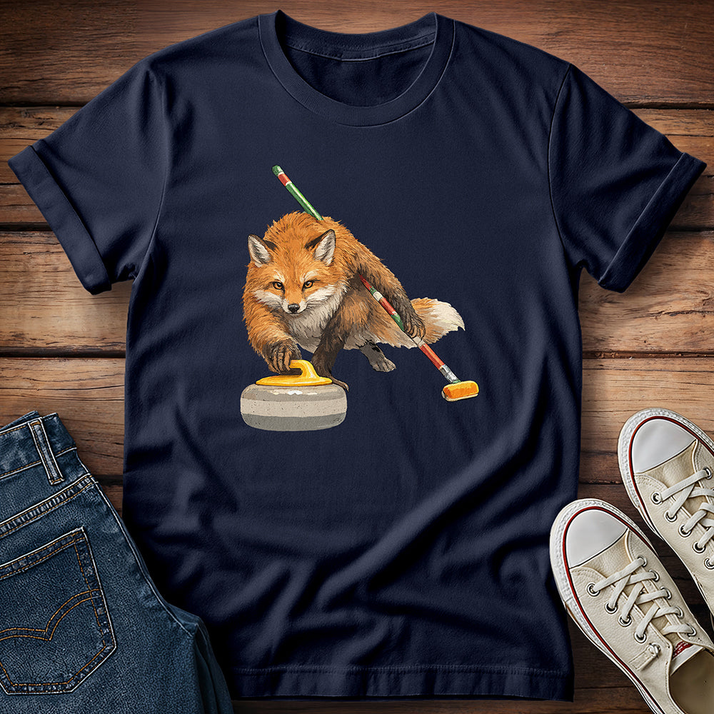 Fox Curling - Brush It Like You Mean It T-Shirt
