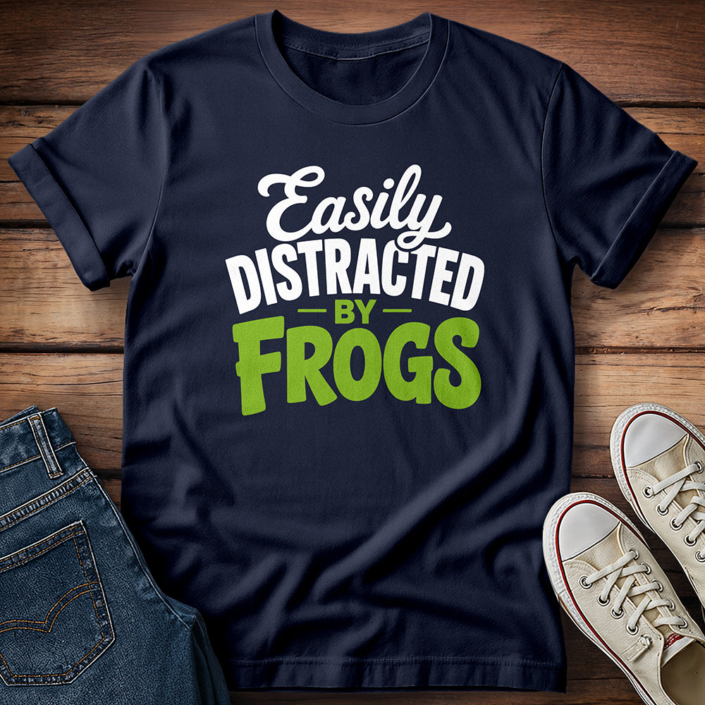 Easily Distracted By Frogs T-Shirt