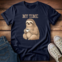 Sloth & Coffee Self-Care: My Time T-Shirt