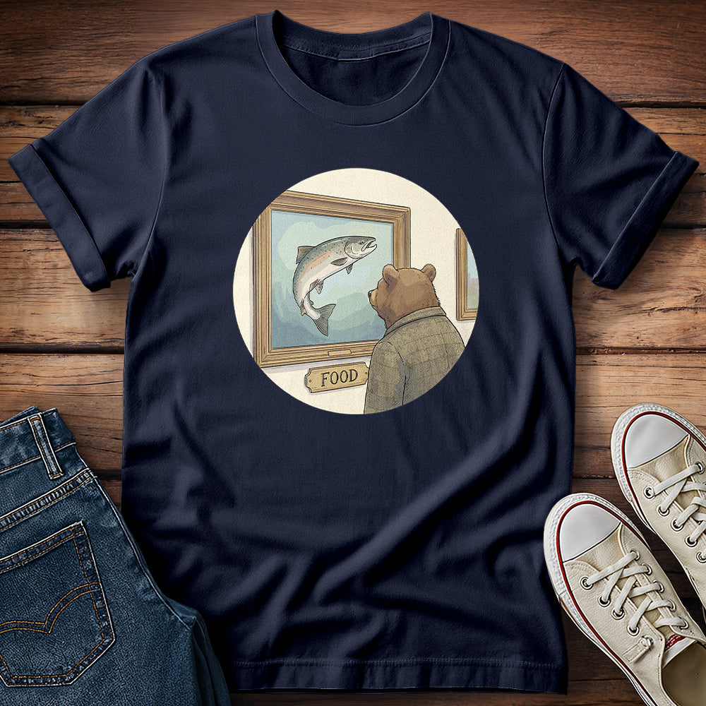 Bear Fine Art & Salmon Studies T-Shirt