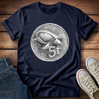Sea Turtle Coin - Papua New Guinea T-Shirt