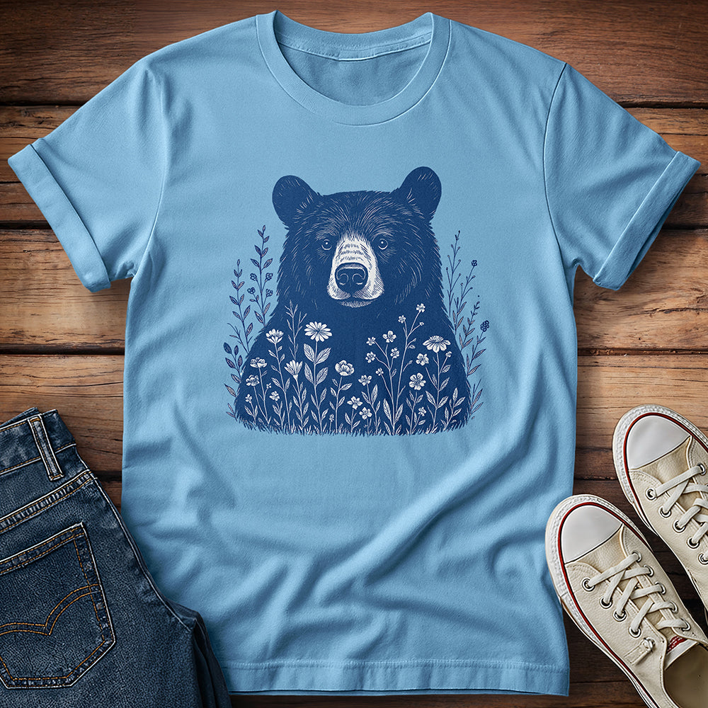 Bear in Wildflowers T-Shirt