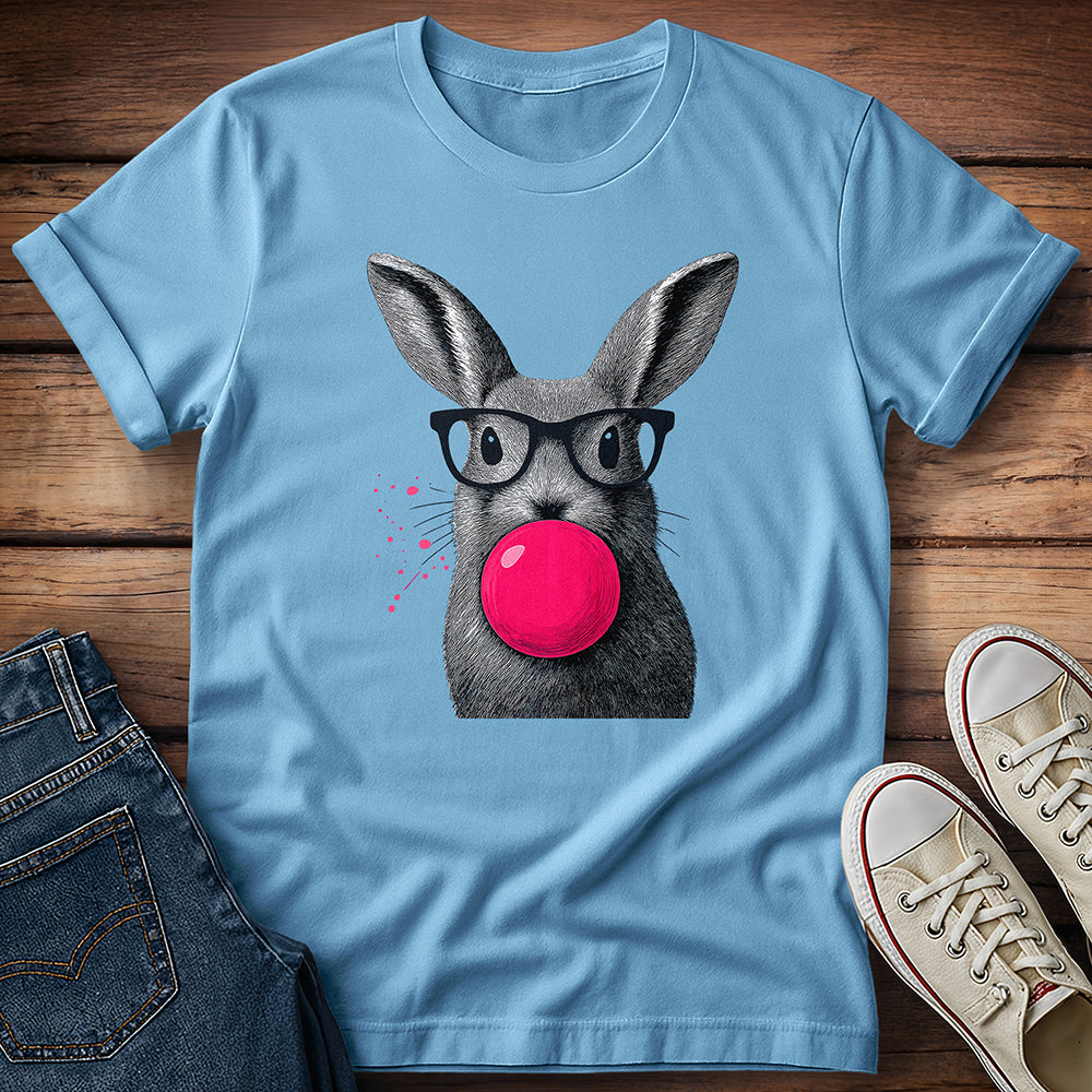 Rabbit Blowing Bubble T-Shirt