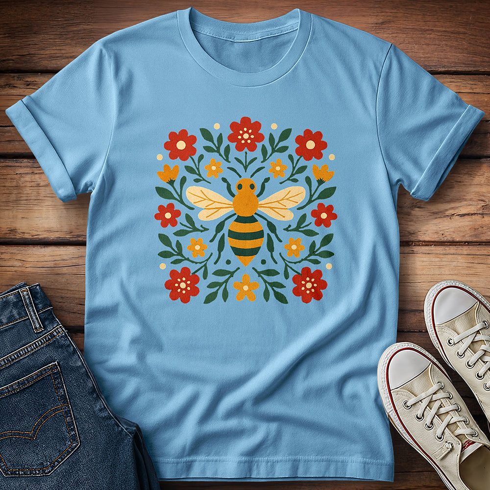 Folk Art Bee T-Shirt