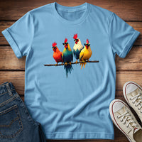 Retro Rooster Society T-Shirt