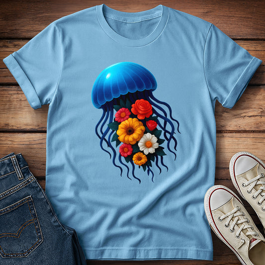 Floral Jellyfish T-Shirt