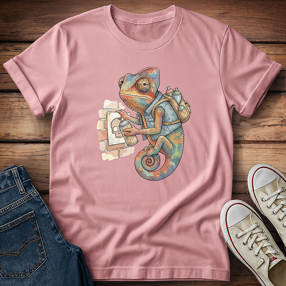 Chameleon Street Art T-Shirt