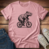 Capybara Trail Rider T-Shirt