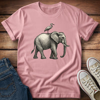 Elephant & Egret T-Shirt