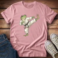 Karate Kick Frog T-Shirt