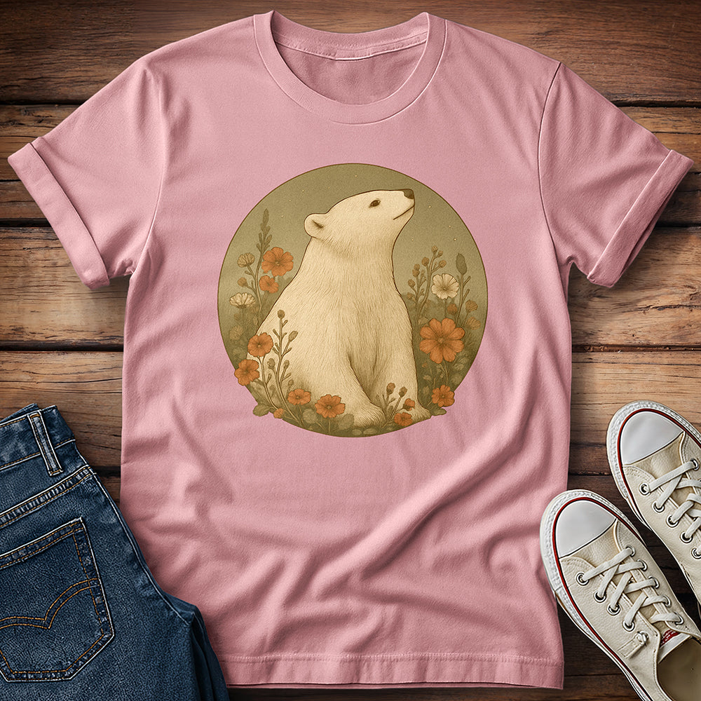 Polar Bear Arctic Foliage T-Shirt