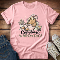 Capybara Self Care Club T-Shirt