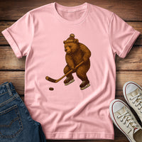 Bear Playing Hockey T-Shirt