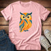 Blue Orange Owl T-Shirt