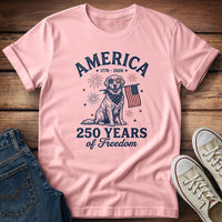 Lab...America 250 Years Of Freedom T-Shirt