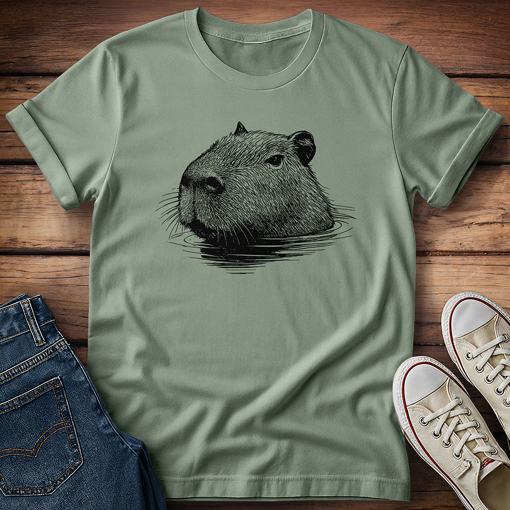 Capybara Surfacing T-Shirt