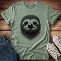 Stippled Sloth T- Shirt