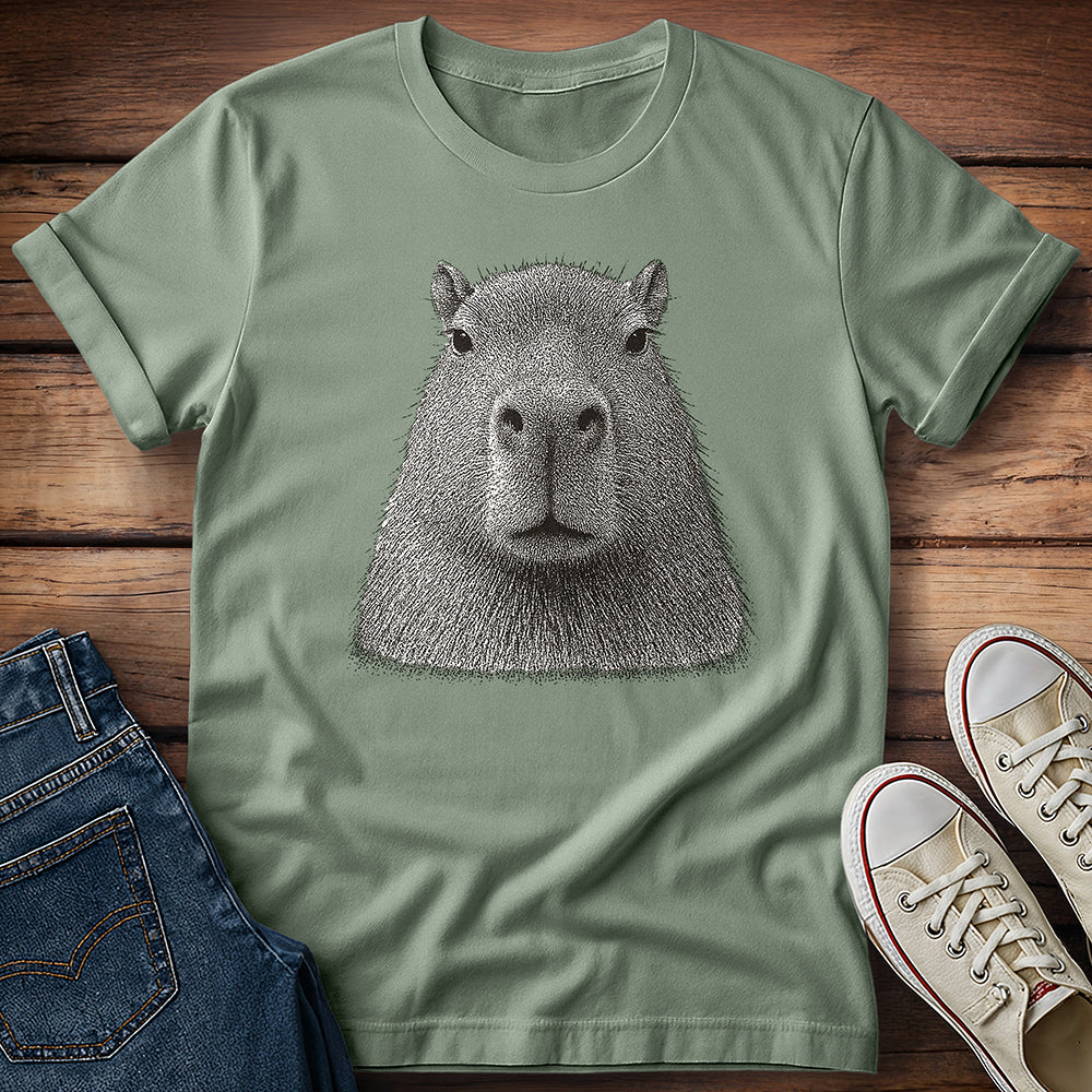 Stippled Capybara T-Shirt