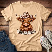 Wild at Heart - Highland Cow T-Shirt