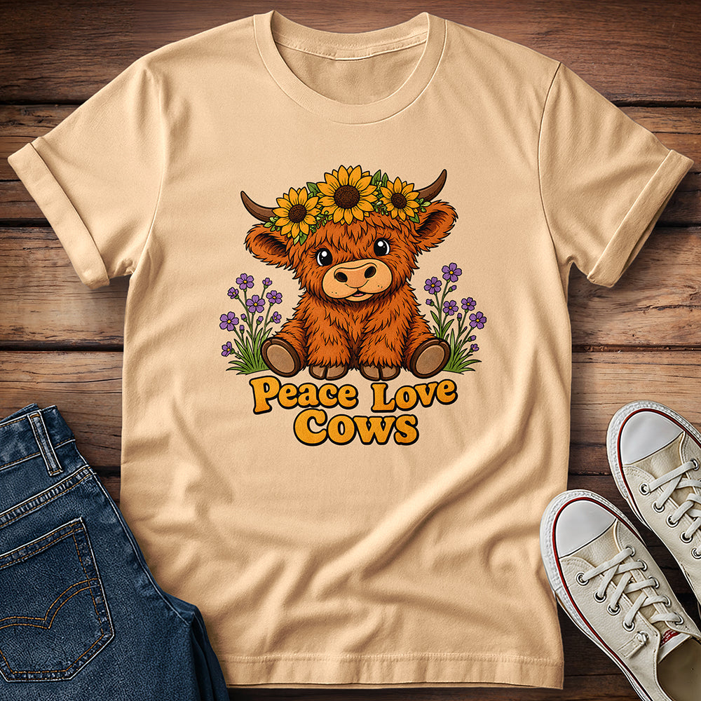 Peace Love & Cows T-Shirt