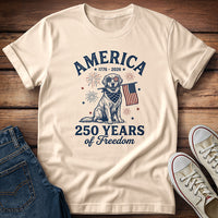 Lab...America 250 Years Of Freedom T-Shirt