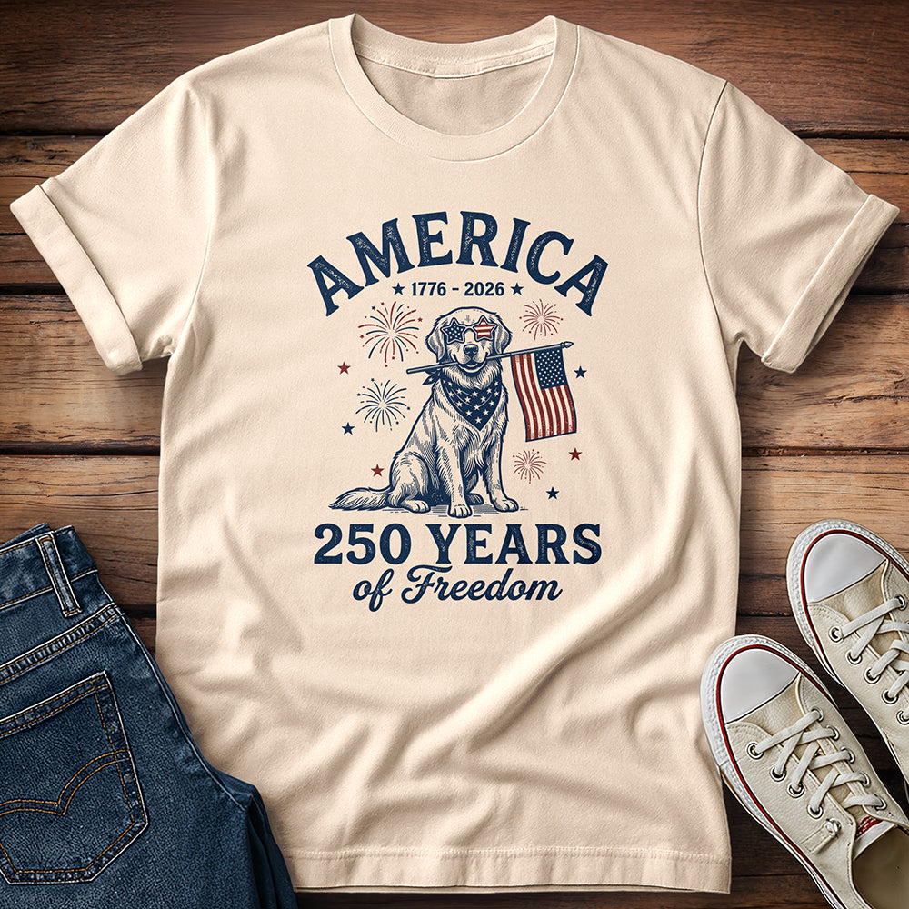 Lab...America 250 Years Of Freedom T-Shirt