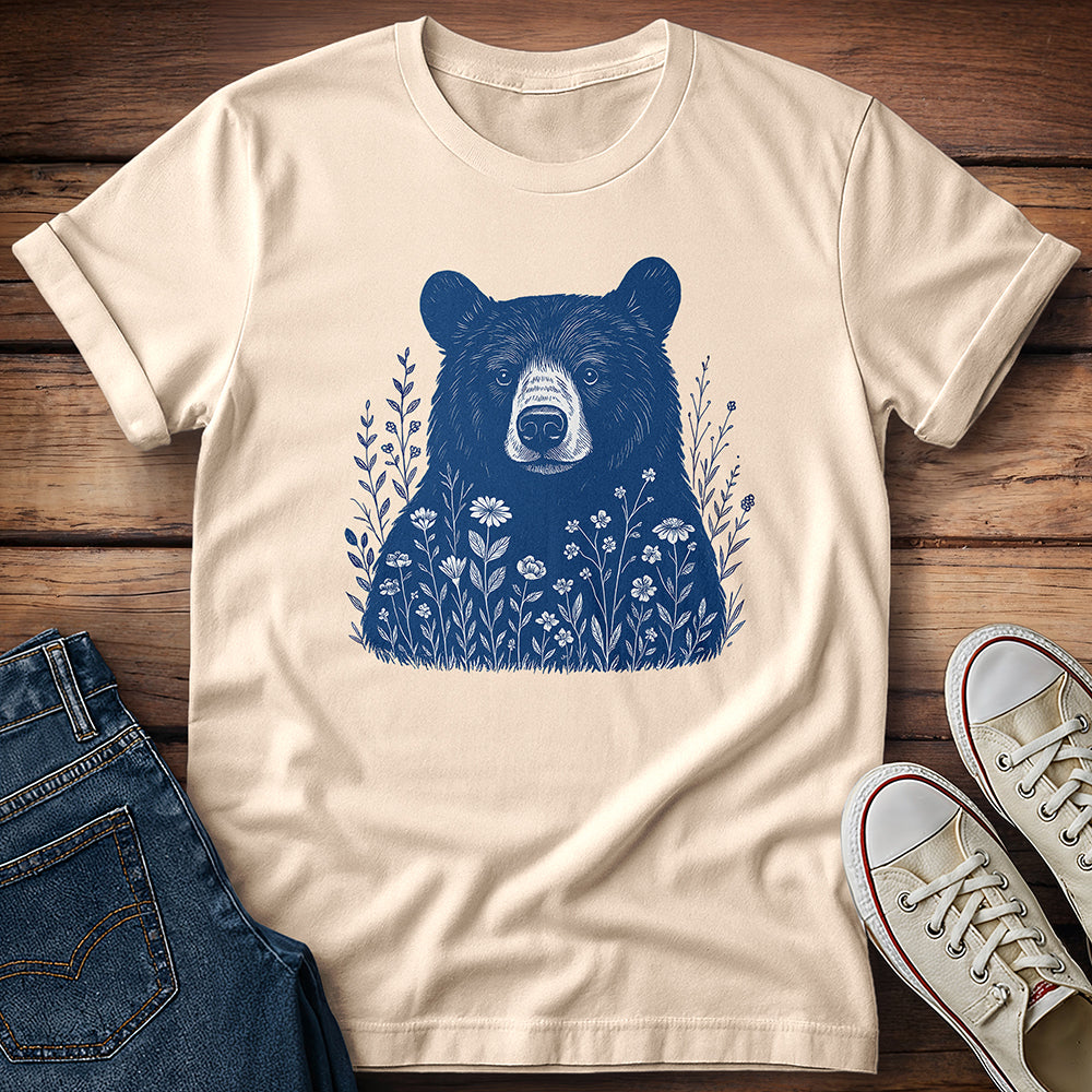 Bear in Wildflowers T-Shirt