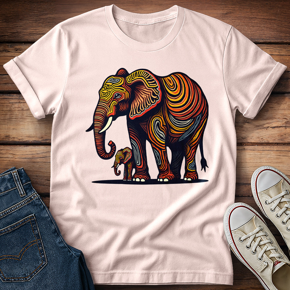 Elephant & Calf T-Shirt