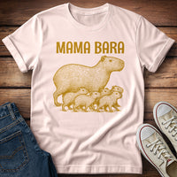 Golden Capybara Mama Bara T-Shirt