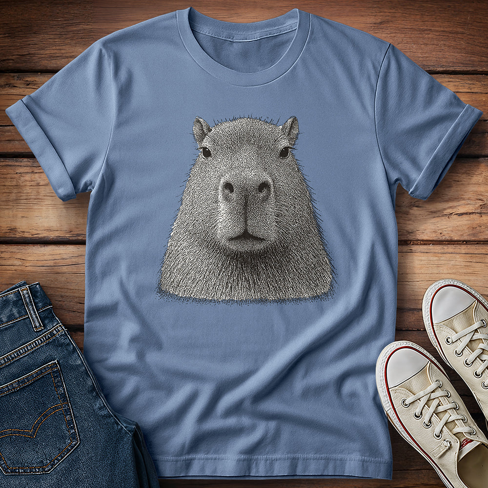 Stippled Capybara T-Shirt