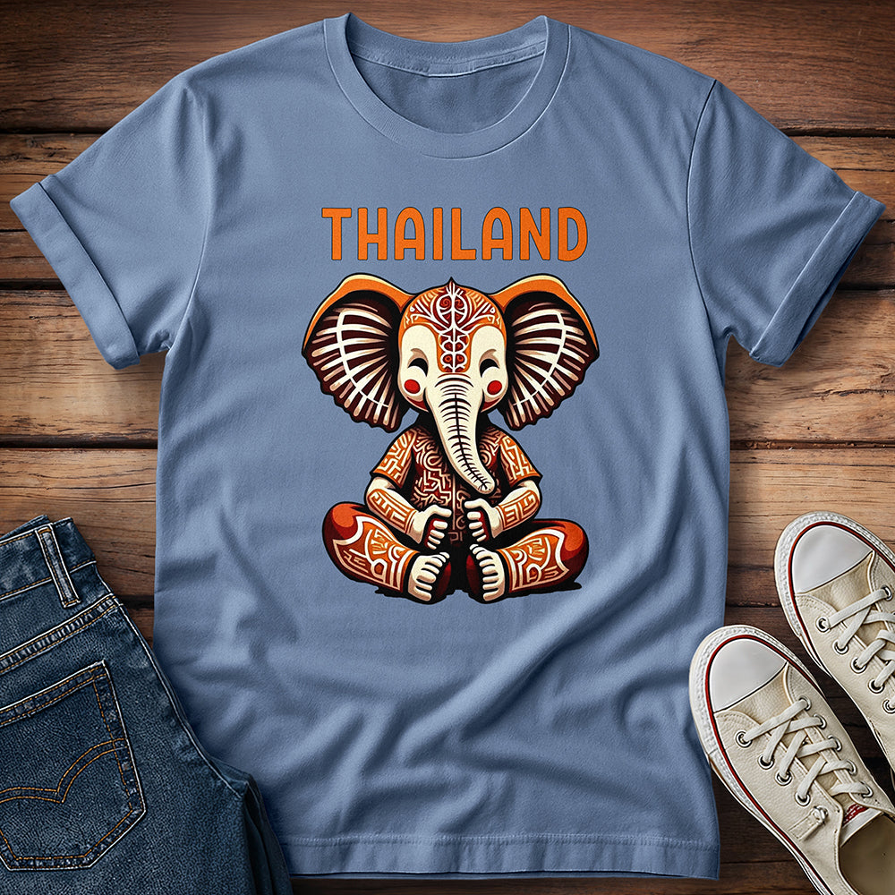 Meditating Elephant Thailand T-Shirt