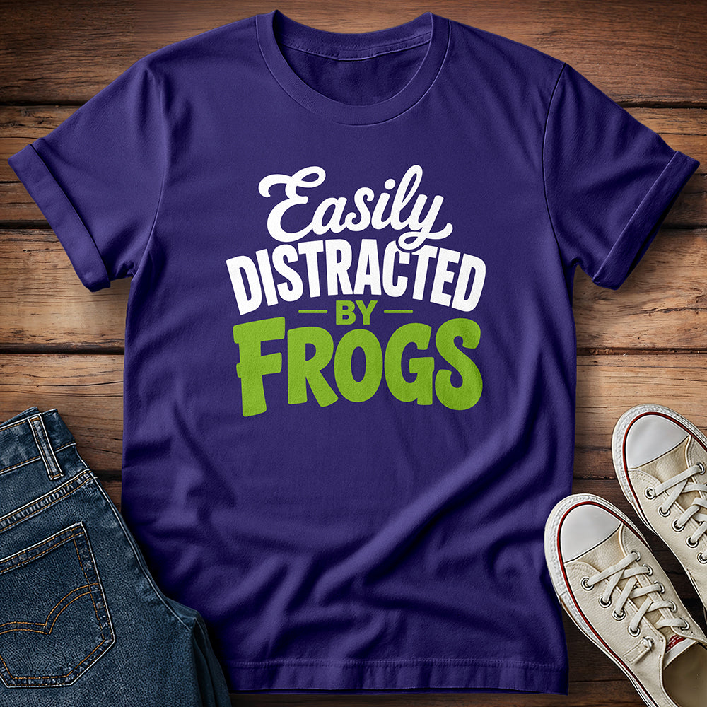 Easily Distracted By Frogs T-Shirt